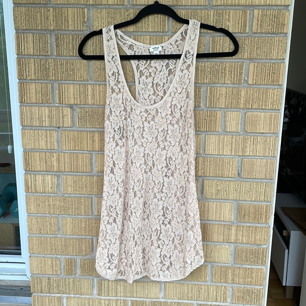 Wilfred lace top